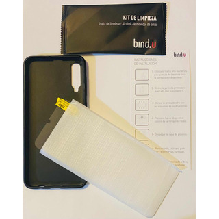 Funda Y Cristal Para Samsung A30s Bindu Funda Y Cristal Para Samsung A30s Bindu