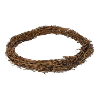 Corona De Ratán Para Decoración Del Hogar Y El Jardín, 30 Cm Corona De Ratán Para Decoración Del Hogar Y El Jardín, 30 Cm