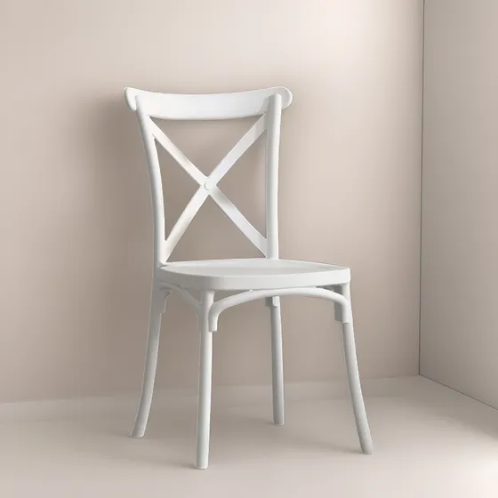 Silla Cross / Cruz P/ Comedor / Jardin / Eventos - Vienesa