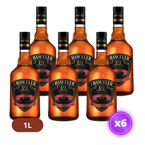 Whisky Chanceler Golden Label 1 Litro | Cuotas sin interés