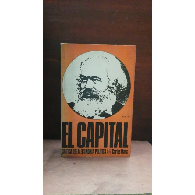 El Capital - Tomo 3 - Carlos Marx - F. C. E. - -méxico, 1977