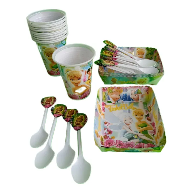 Kit Decoracion Infantil Campanita 24niños Leer Descripcion