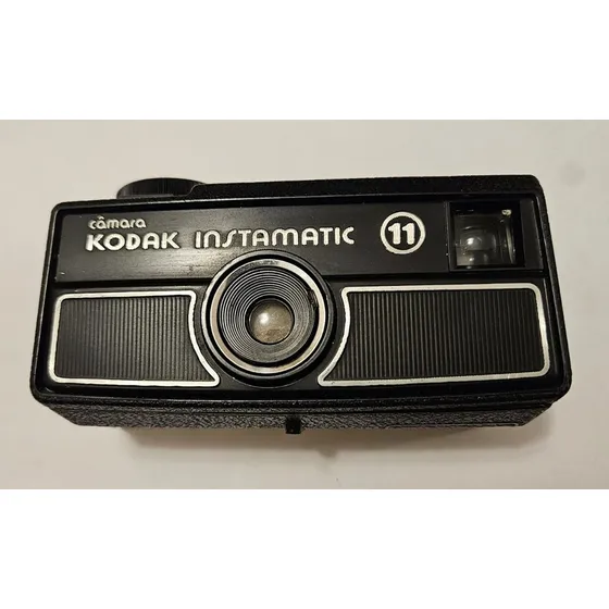 Câmera Antiga Kodak Instamatic 11 Com Caixa E Manual Coleção