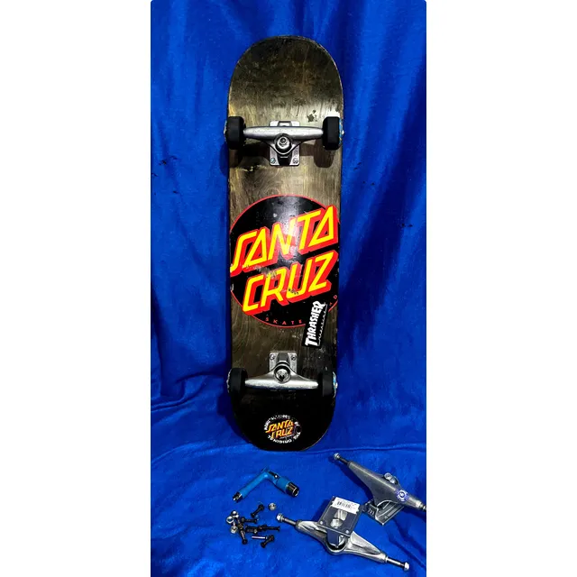 Skate Longboard Santa Cruz Prof. + Truck Nuevos, Llave Y Tor