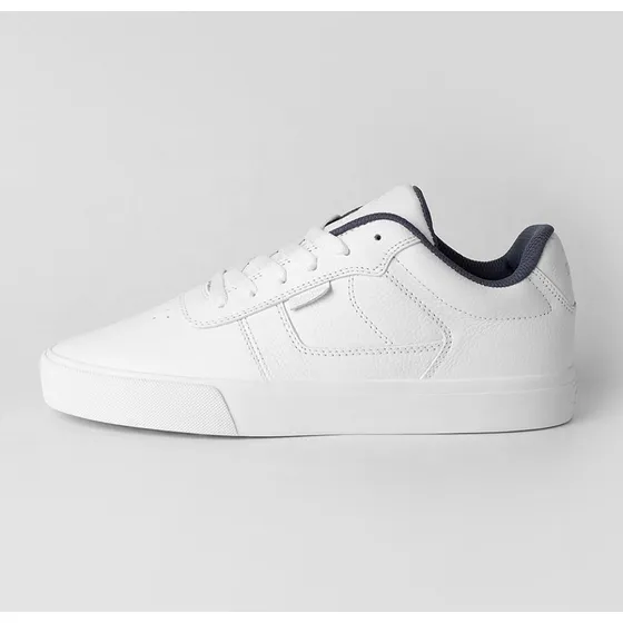 Zapatillas De Cuero Modelo Brigde Color Blanco