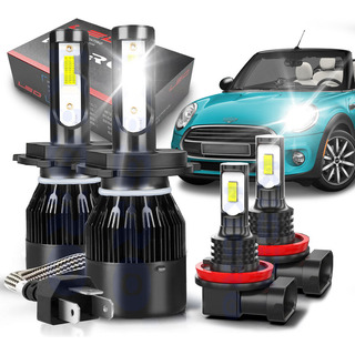 Para Mini Cooper Clubman 2016-2019 Kit De Focos Led H4 H11 Para Mini Cooper Clubman 2016-2019 Kit De Focos Led H4 H11