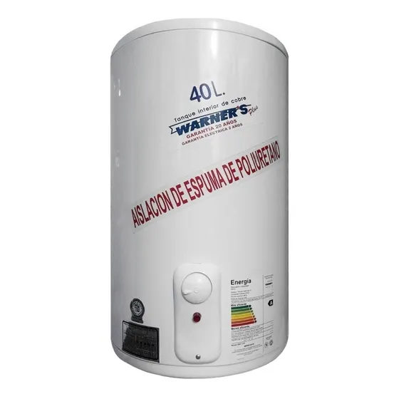 Termotanque eléctrico Warner's Cobre 40 Lts blanco 220V