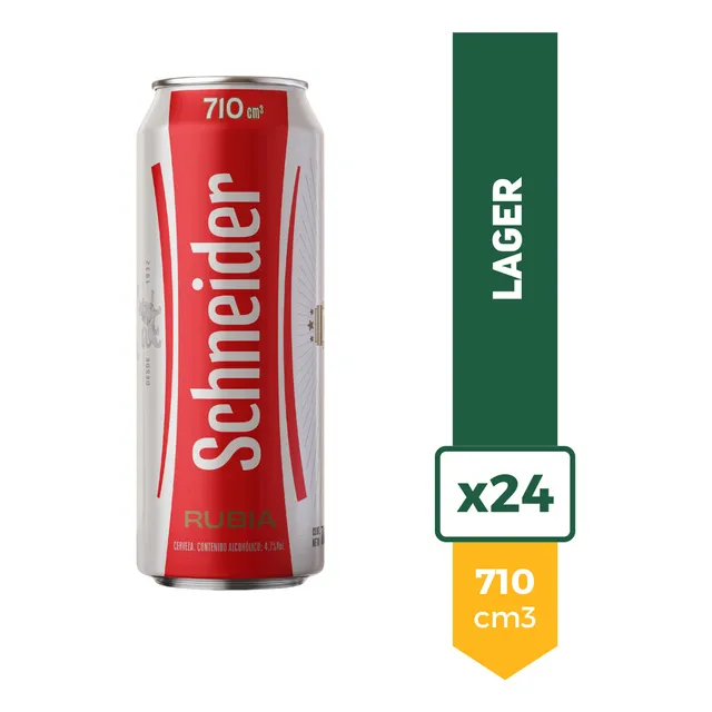 Cerveza Schneider 710ml X24