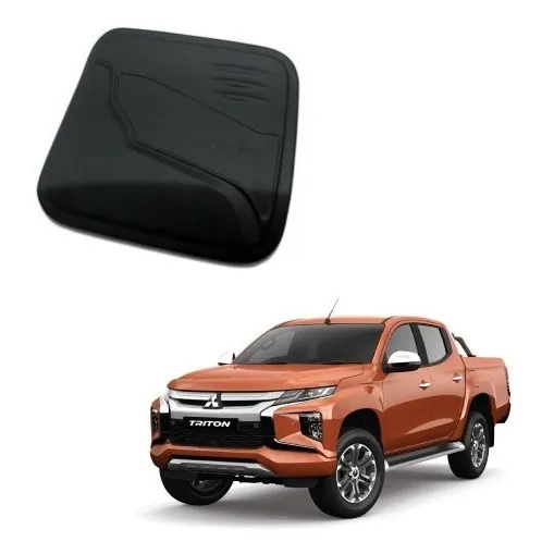 Cubre Tapa Combustible Mitsubishi L200 2019-21 Negro Matte