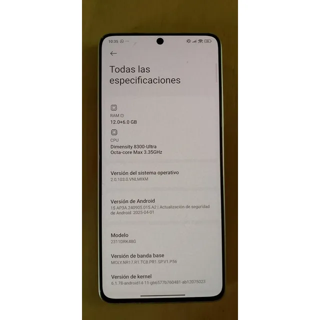 Xiaomi Poco Poco X6 Pro 5g Dual Sim 512 Gb Gris 12 Gb Ram