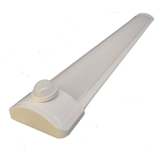  Luminária Tubular 40w 6500k  C/ Sensor Presença  De 120cm 