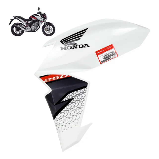 Carenagem Esq Tanque Cb 250f Twister 2019 Branco Original