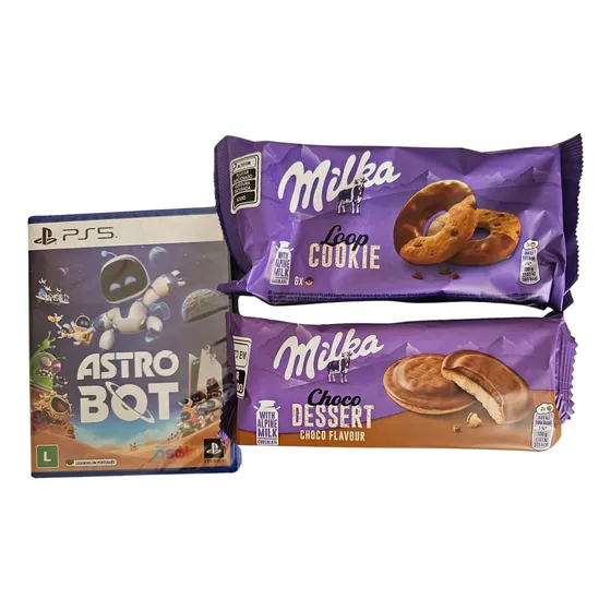 Astrobot - Ps5 Midia Fisica + Cookies Milka Importado