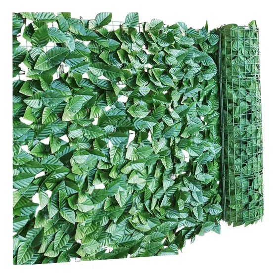 Cerco Artificial Hojas Decorativo Muros Pared Rejas 3mt X1mt