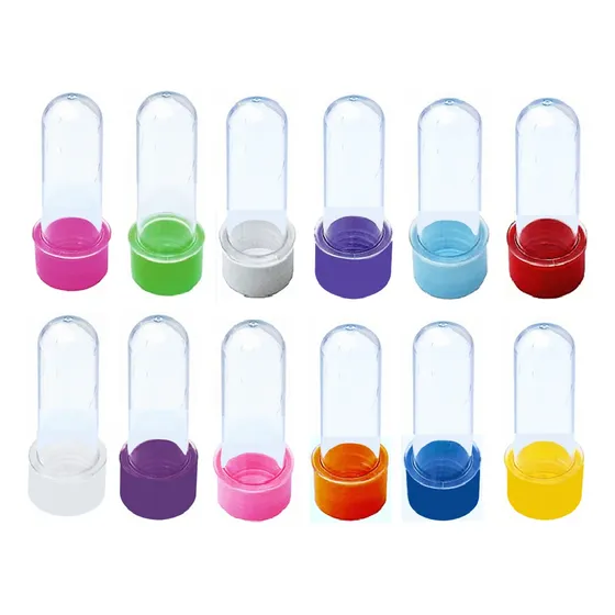 Mini Tubete 8cm 50unid-p/personalizar-atac/var-várias Cores