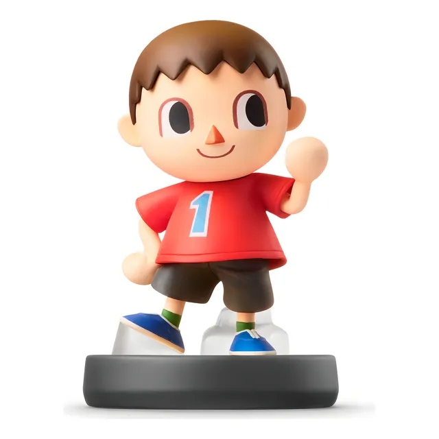 Figura Interactiva Para Videojuegos Villager Super Smash Bros De Nintendo Amiibo Franquicia Animal Crossing