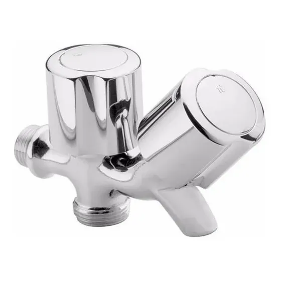 Canilla Doble Lavarropa Pared Combinada Fv Allegro 434.01/15