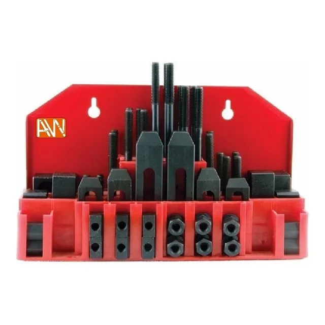 Juego De Clamps Ranura 16 Mm - T M14 - Insumos Dib 