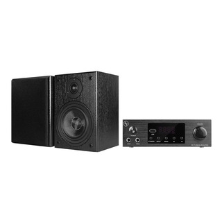 Receiver Hs Micro + Parlantes Bookshelf Receiver Hs Micro + Parlantes Bookshelf