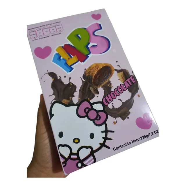 Caja De Cereal Flips Personalizada