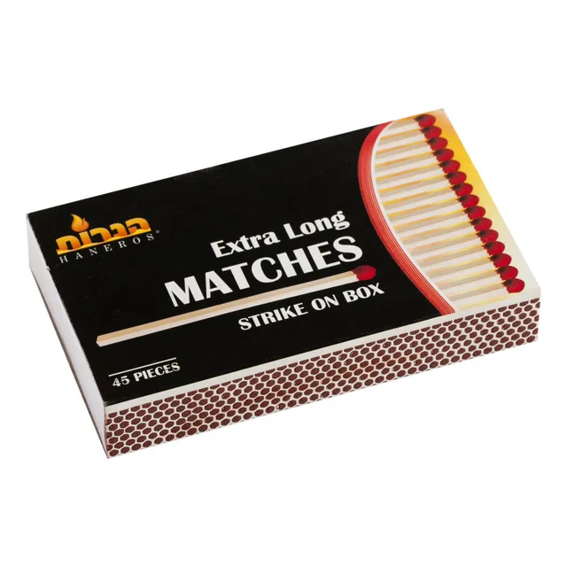 Fosforos  Madera Haneros Extra Largos De  La Mejor Calidad
