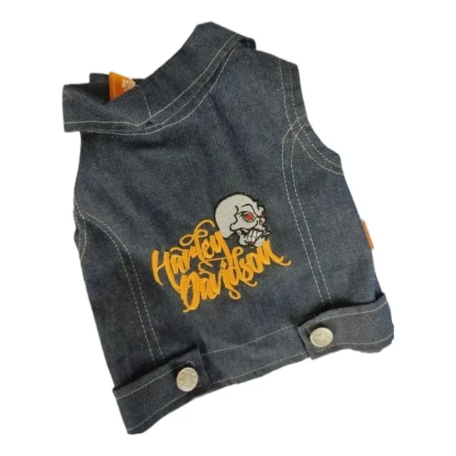 Chaleco Para Perros Moteros Harley Davidson  Motociclista