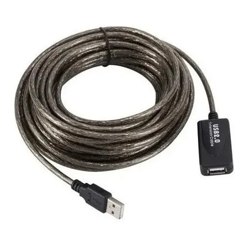 Cabo Extensor Usb 2.0 Amplificado Com 10 Metros