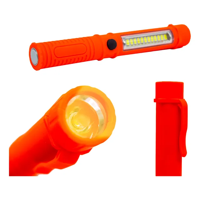 Linterna Mini Portatil Aluminio Led Vehículo Emergencia Casa