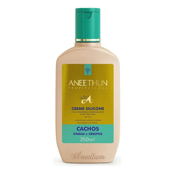 Creme De Silicone Aneethun Linha A Cachos 250ml