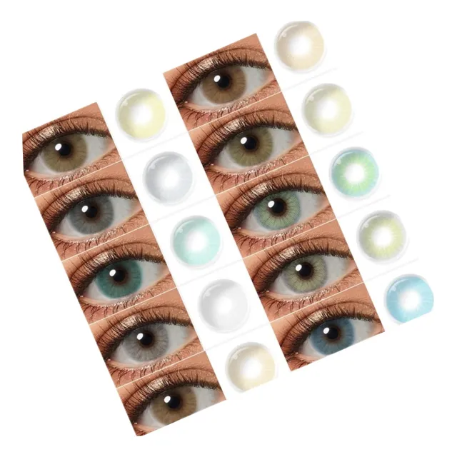 Accesorios Lentes Cosmeticos De Colores D Hidrocol+estuches