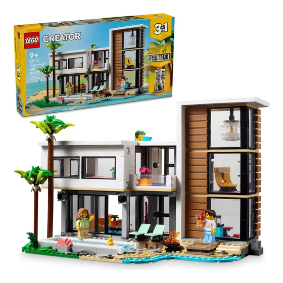 Building Toy Lego Creator 3 In 1 Modern House 31153