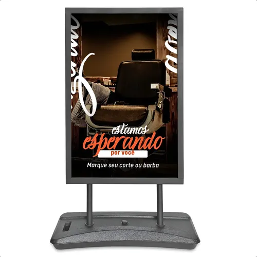 Poster Stand Netuaoo Adjustable Height 88cm Double Sided