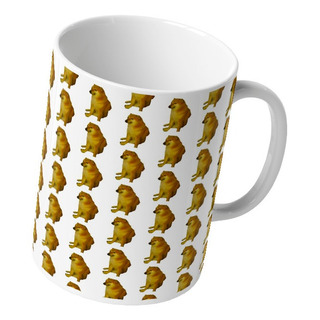 Taza Cerámica Meme Cheems Collage Miniaturas Taza Cerámica Meme Cheems Collage Miniaturas
