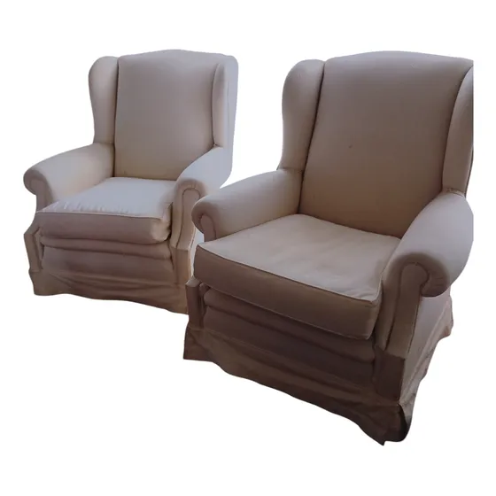 Dos Sillones De Un Cuerpo Ideal Para Tapizar