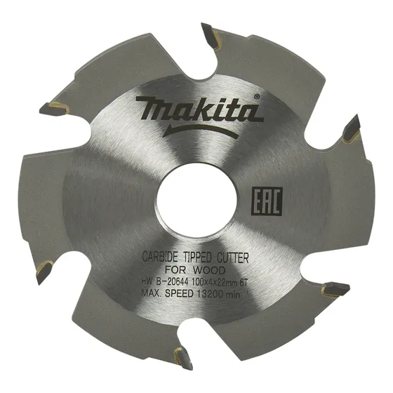 Disco Para Ensambladora 100x4x22mm 6 Dientes - Makita