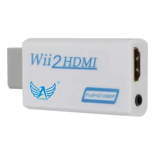 El adaptador conversor transforma Wii 2 a Hdmi Au 8900