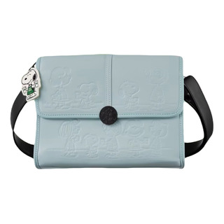 Bolsa Blanca Peanuts + Starbucks - Snoopy Crossbody Bag Azul Bolsa Blanca Peanuts + Starbucks - Snoopy Crossbody Bag Azul