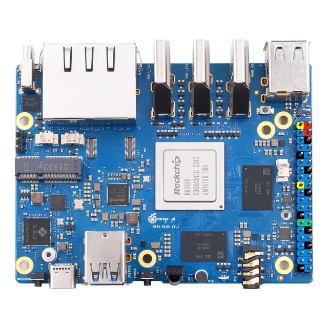 Orange Pi 5 Plus 16gb Lpddr4/4x Rockchip Rk3588 8-core