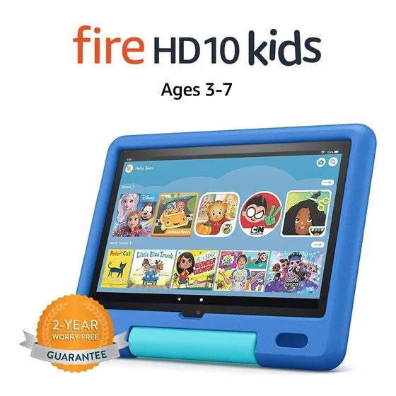 Tablet Para Niño Fire Amazon 10 Ram 3gb 32gb Forro Protector