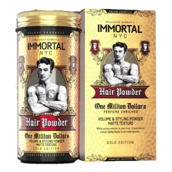 Cera Polvo One Million Perfumado Mate Immortal Cabello Gold