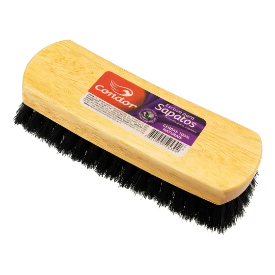 Escova para Sapatos Cerdas 100% Naturais Condor