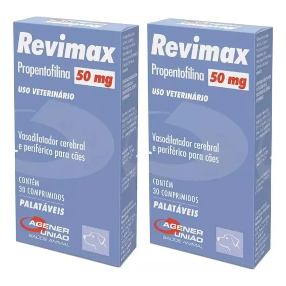 Kit Com 2 Revimax 50mg (30 Comprimidos) - Agener União