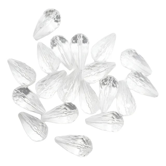 Lagrima Cristal Fantasia 20x10mm Bijou Aros-collar Llaveros