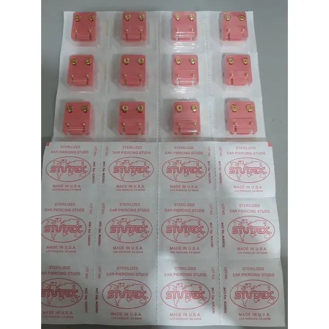 Zarcillos Antialergicos Studex 100% Original 