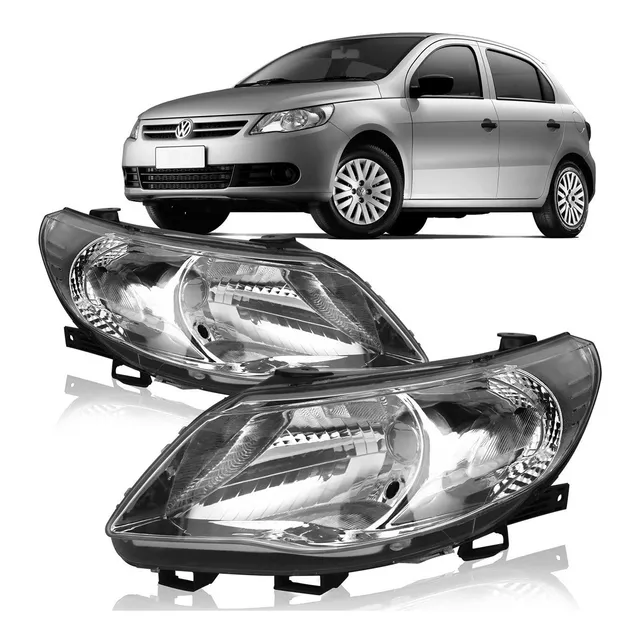 Par Farol Gol Saveiro Voyage G5 09 12 Modelo Arteb Simples