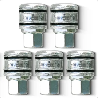 05 Engate RĂĄpido 1/4 FĂȘmea Em Aço P/ Mangueira De Compressor 05 Engate RĂĄpido 1/4 FĂȘmea Em Aço P/ Mangueira De Compressor