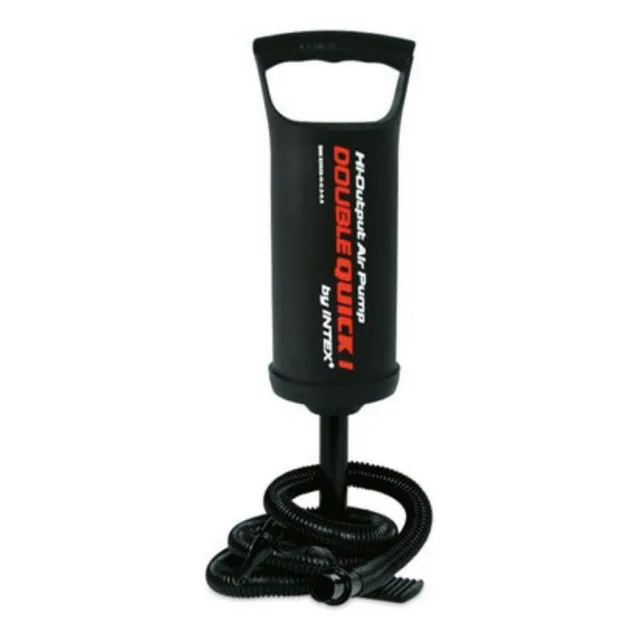 Inflador Piscina Colchon Bomba Infla Globos Flotadores Color Negro