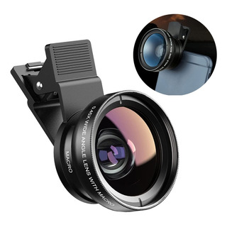 2 En 1 Kit 0.45x Gran Angular Y Lente Macro 12.5x 2 En 1 Kit 0.45x Gran Angular Y Lente Macro 12.5x