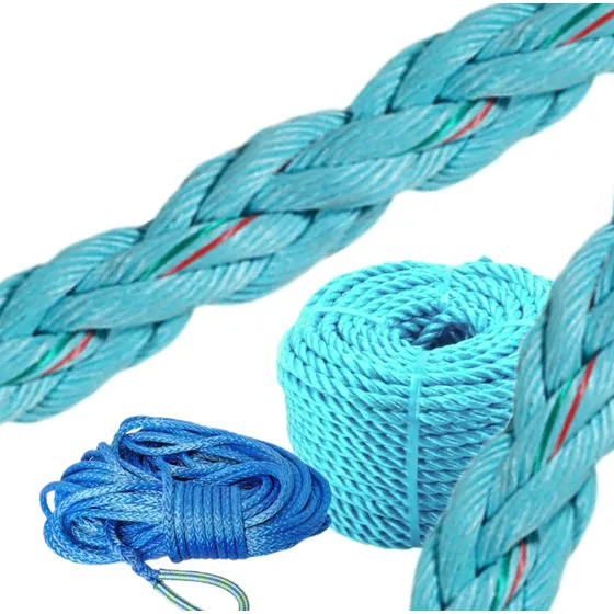 Cabo / Mecate De Barco Ultra Blue-8tm, 4  -120mm Samson Rope