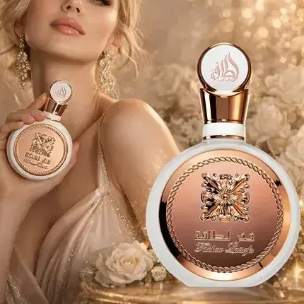 Perfume Árabe Fakhar Rose Lattafa Sereia Feminino 100ml Eau De Parfum
